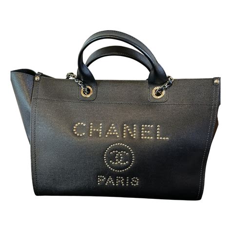 chanel deauville tote|Chanel deauville tote price leather.